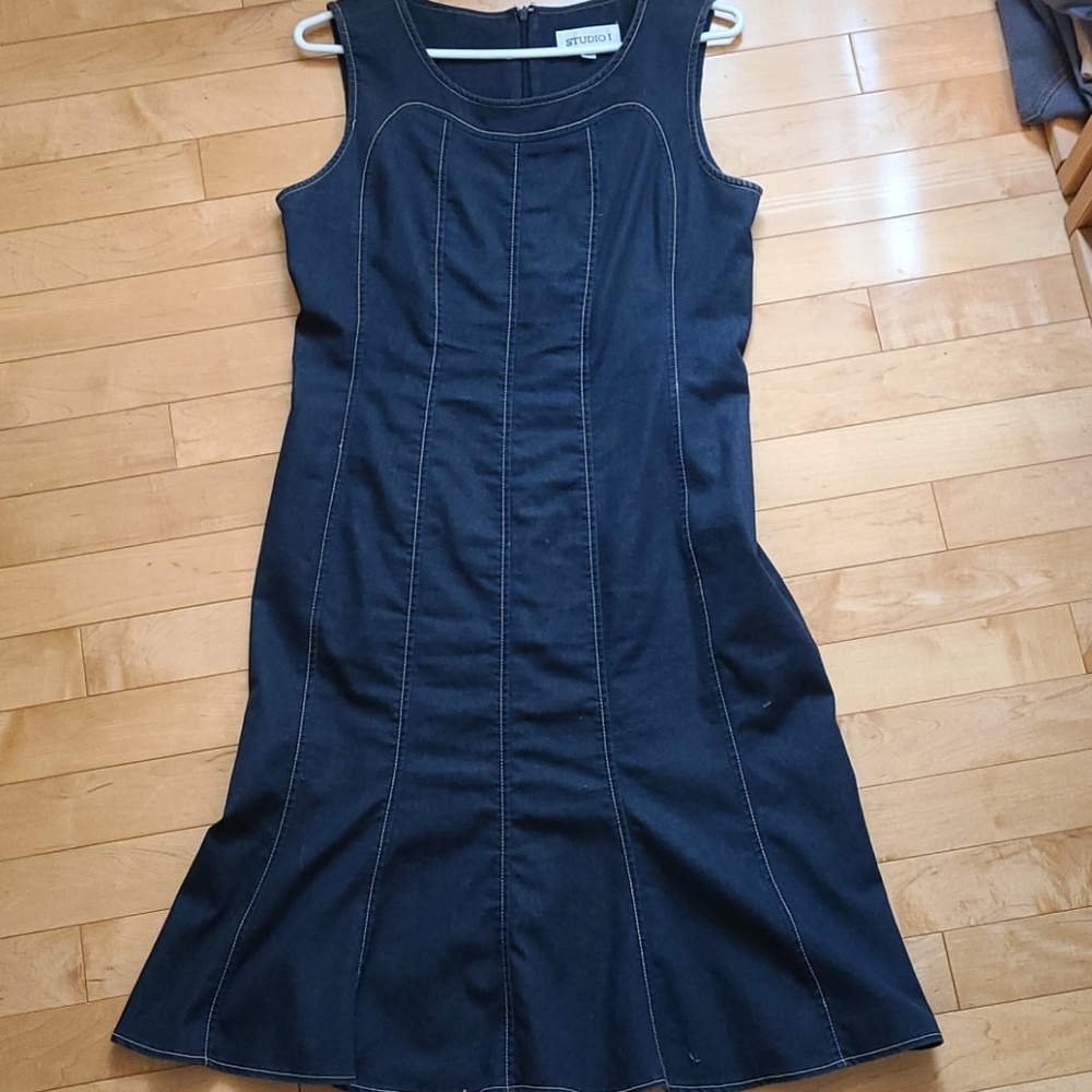Denim dress